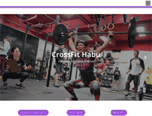Tablet Screenshot of crossfithabu.com